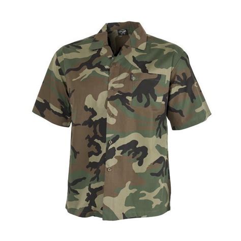 Camouflage Button Down Shirt: Blending Style and Functionality