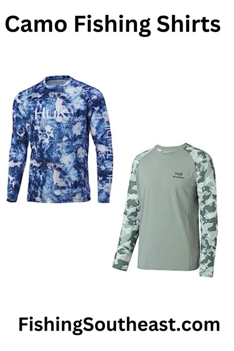 Camouflage Fishing Shirts: The Ultimate Guide to Concealment and Success