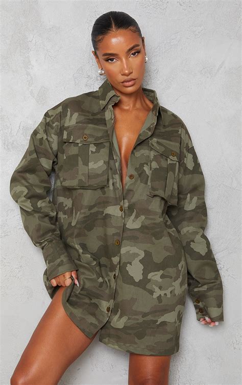 Camouflage Shirt Dress: A Versatile Garment for Style and Functionality