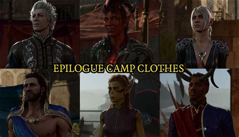 Camp Clothes for Baldur's Gate 3