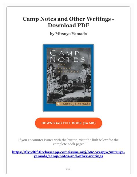 Camp Notes and Other Writings Doc