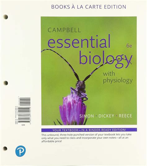 Campbell Essential Biology with Physiology Custom Edition for Northeast Lakeview College PDF