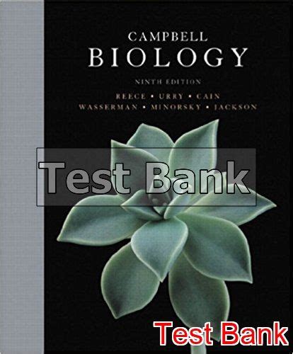 Campbell and reece biology test bank Ebook PDF