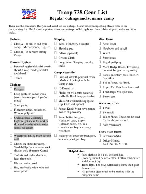 Camping Merit Badge Answers Epub