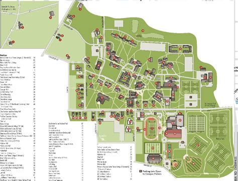 Campus size: