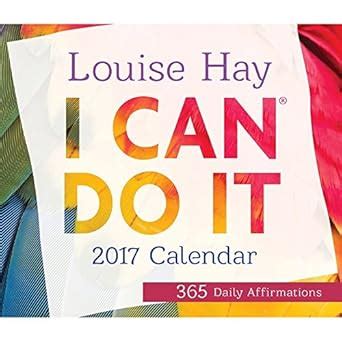 Can Do 2017 Calendar Affirmations Reader