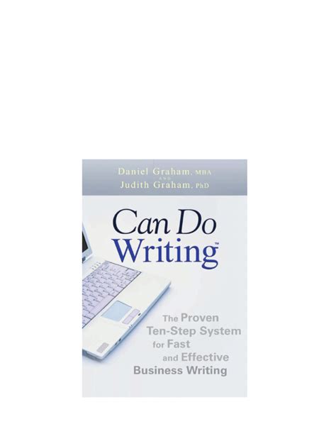 Can Do Writing: The Proven Ten-Step System for Fast and Effective Business Writing Epub