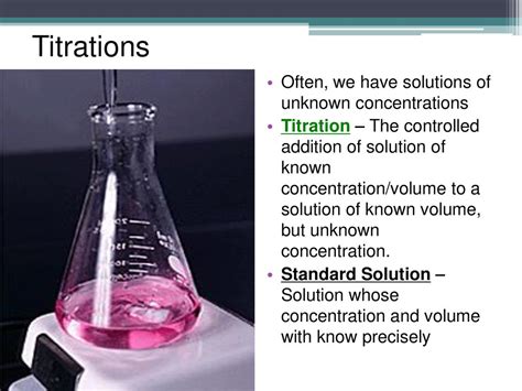 Can I Titrate A Solution Of Unknown Concentration Reader