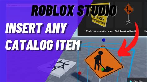 Can I Use Catalog Items In Roblox Studio