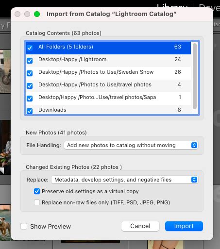 Can You Add To Lightroom Catalog Without Importing