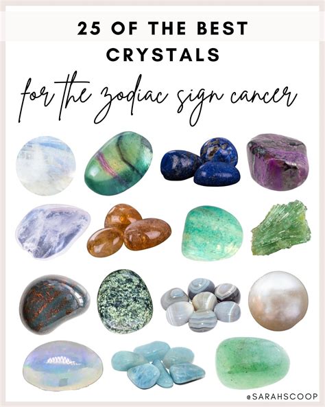 Cancer Astrology Crystals: A Celestial Guide to Healing and Empowerment