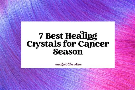 Cancer Astrology Crystals: Empowering Healing and Emotional Well-being