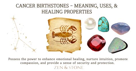 Cancer Birthstone Color: Unraveling the Significance