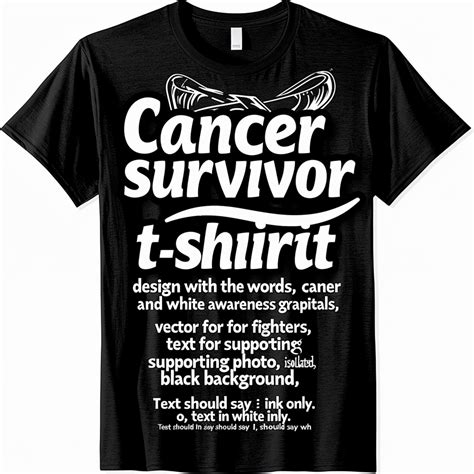 Cancer Survivor T-Shirts: A Beacon of Hope and Triumph