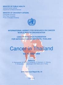 Cancer in Thailand, Volume II  1992-1994 Reader
