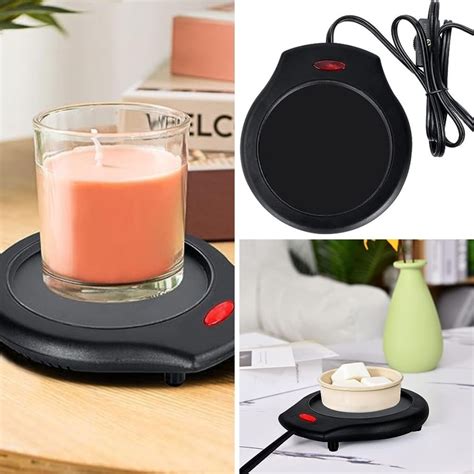 Candle warmer plates