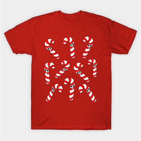 Candy Cane T-Shirts: A Festive Addition to Your Winter Wardrobe