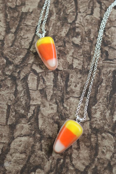 Candy Corn Necklace: