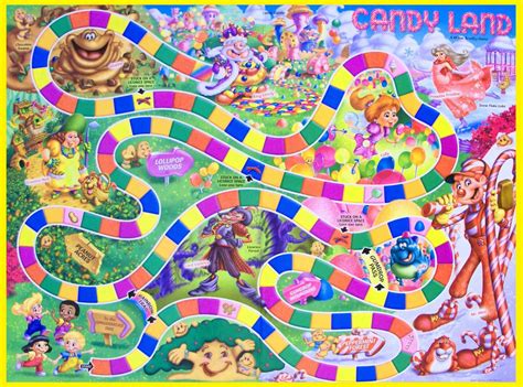 Candyland Board Template