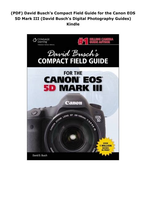 Canon EOS 5D Digital Field Guide Epub