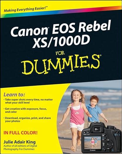 Canon EOS Rebel XS 1000D For Dummies Epub