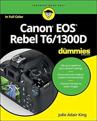 Canon Rebel 1300D Dummies Computer Kindle Editon