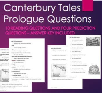 Canterbury Tales Answers Questions Ebook Reader