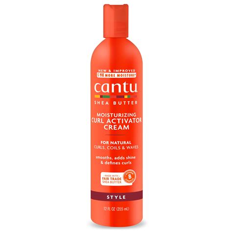 Cantu Shea Butter for Natural Hair Moisturizing Curl Activator Cream: