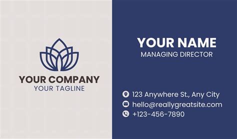 Canva Business Card Templates