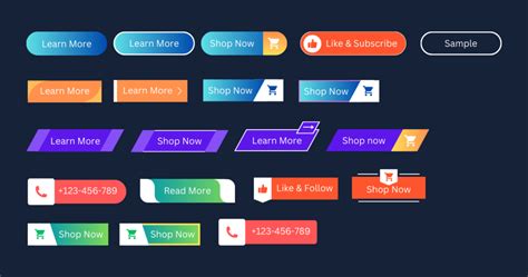 Canva Button Template