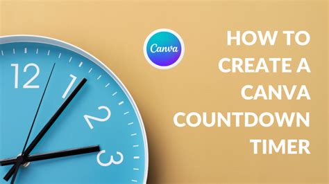 Canva Countdown Timer Template