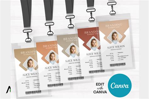 Canva Id Card Templates