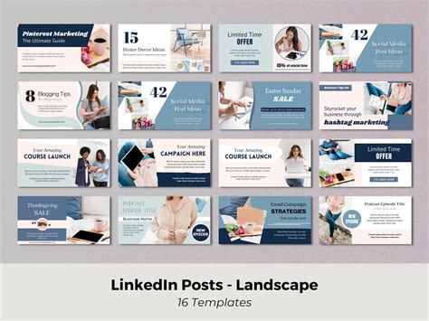 Canva Linkedin Post Templates