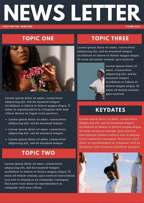 Canva Newsletter Templates