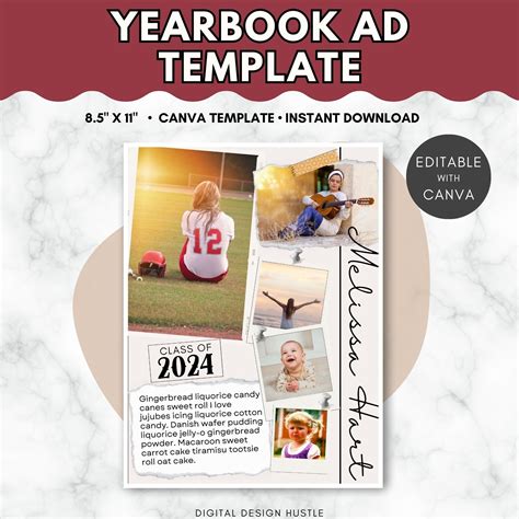 Canva Yearbook Templates