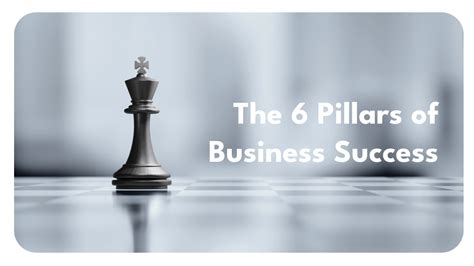 Cap 8: The 8 Pillars of Business Success