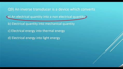 Capacitive Transducers Multiple Choice Questions With Solutions Reader