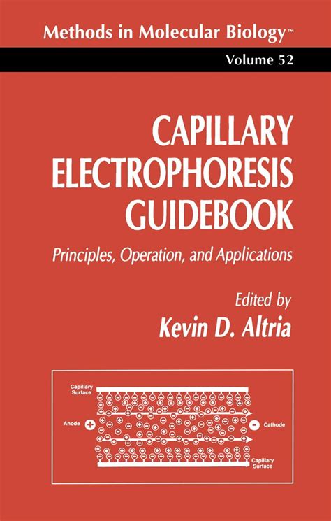 Capillary Electrophoresis Guidebook Principles, Operation, and Applications Kindle Editon