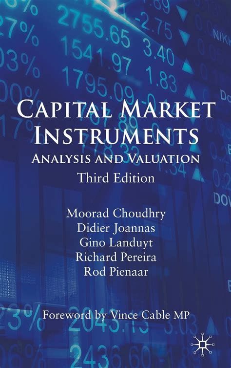 Capital Market Instruments: Analysis and Valuation PDF