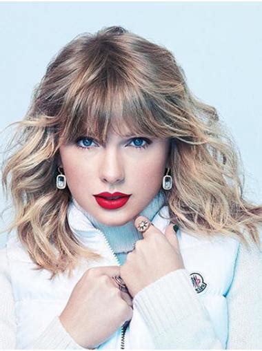 Capless Shoulder-Length Ombre/2-Tone Wavy with Bangs: Unleashing the Taylor Swift Glam in 2025