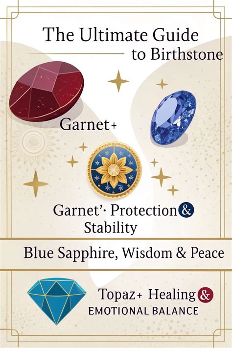 Capricorn's Birthstone: A Comparison of Garnet and Topaz