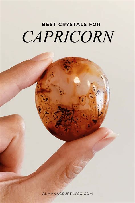 Capricorn's Celestial Companions: Unveil the Stones and Crystals that Enhance Your Path