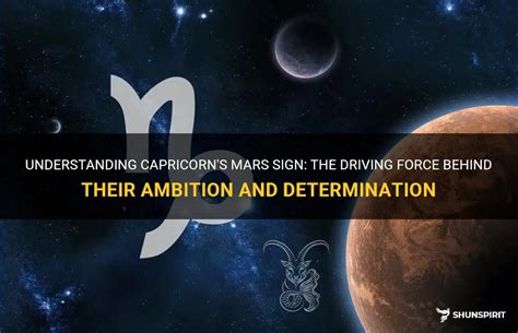 Capricorn: A Sign of Determination and Ambition