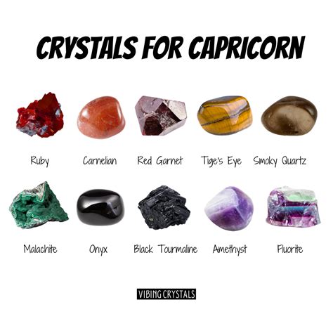 Capricorn Crystals: A Comprehensive Guide to the Stones That Empower Earth's Guardians