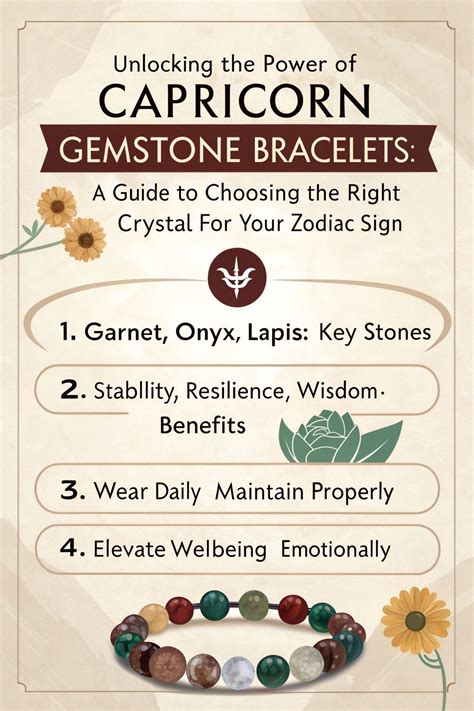 Capricorn Crystals: A Guide to the Perfect Gemstones for Your Sign