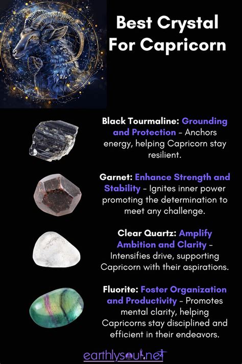 Capricorn Crystals and Stones: A Guide to Enhancing Your Capricorn Energy