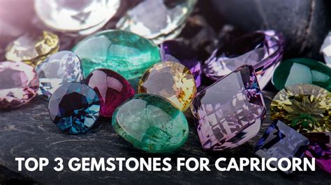 Capricorn Gemstones: Empowering the Ambitious and Determined