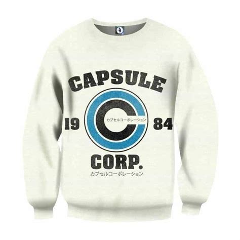 Capsule Corp Sweatshirt: A Stylish and Comfortable Way to Show Your Dragon Ball Z Pride