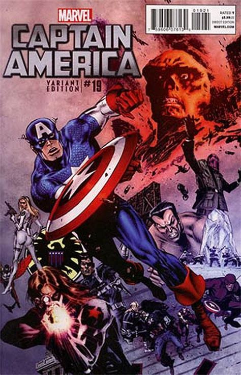 Captain America 19 Final Issue Variant Cover Reader