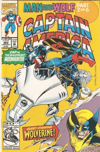 Captain America 403 Man and Wolf Part 2 Late July 1992 Doc